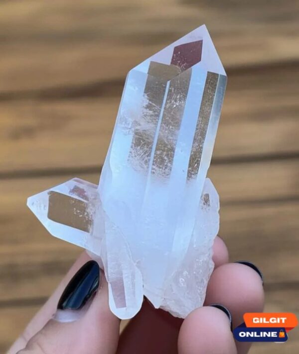 Crystal Quartz stone from gilgit baltistan