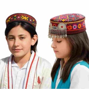 Gilgiti Traditional Cap for Girls