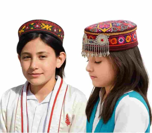 Gilgiti Traditional Cap for Girls